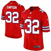 Nike Men & Women & Youth Bills 32 O. J. Simpson Red Rush Limited Jersey,baseball caps,new era cap wholesale,wholesale hats